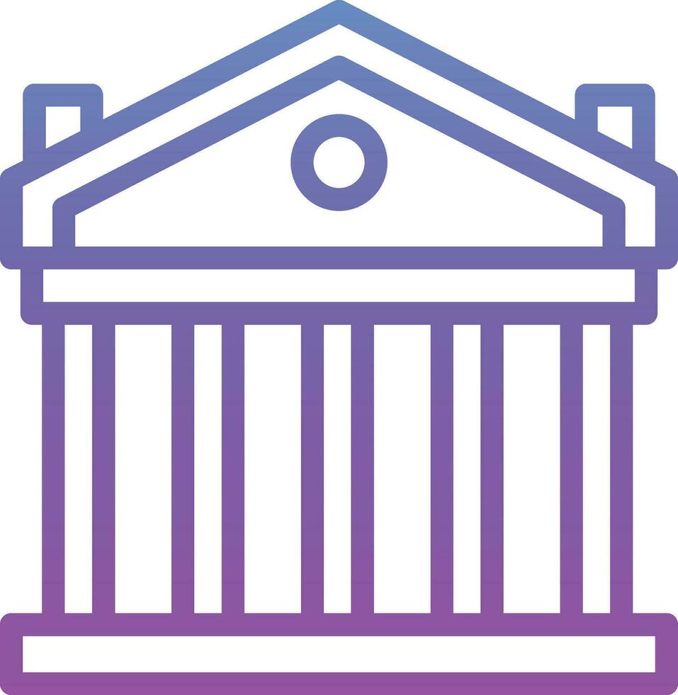 Parthenon-Vektorsymbol vektor