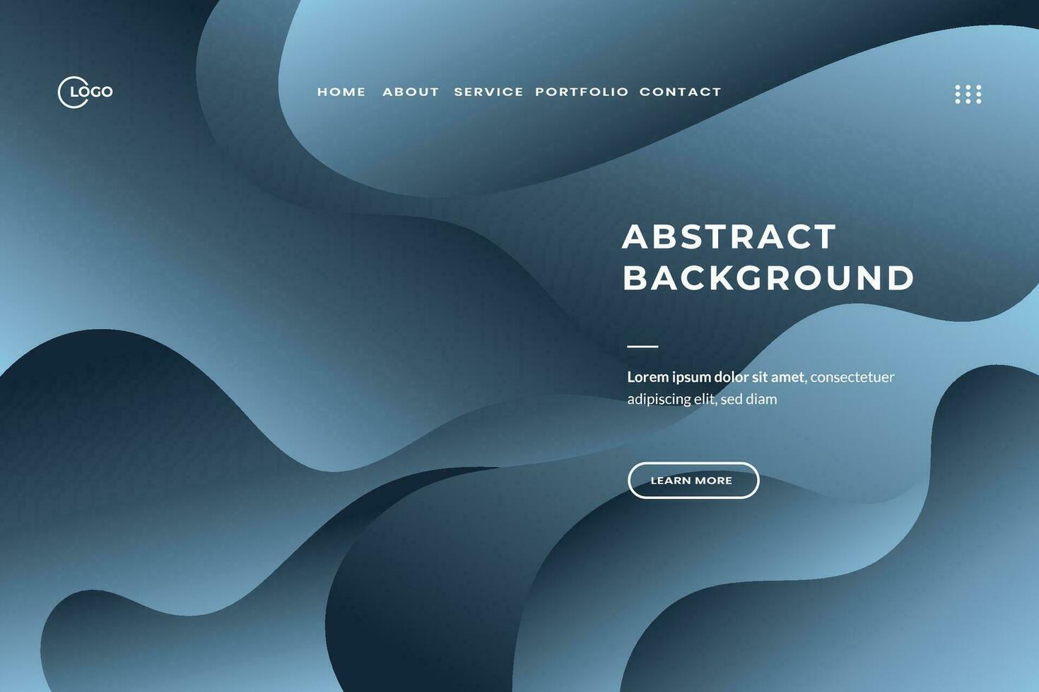 Wellen Blau abstrakt Hintergrund perfekt zum Erstellen ein dynamisch und modern aussehen auf Ihre Webseite Das werden greifen Beachtung sofort vektor