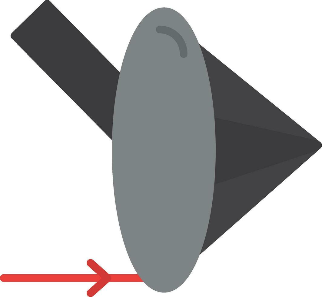 refraktion vektor ikon