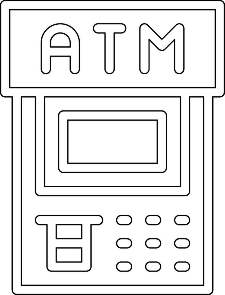 atm-Vektorsymbol vektor