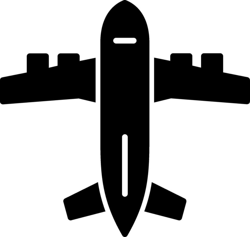 Flugzeug Vektor Symbol