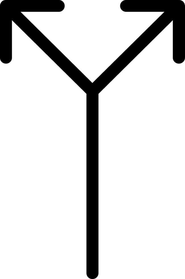 Teilt Vektor Symbol