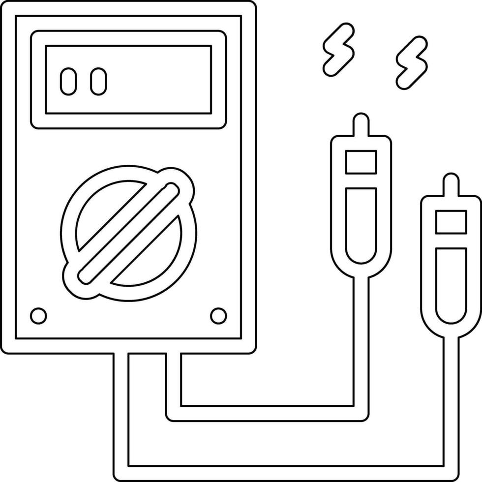 Multimeter-Vektorsymbol vektor