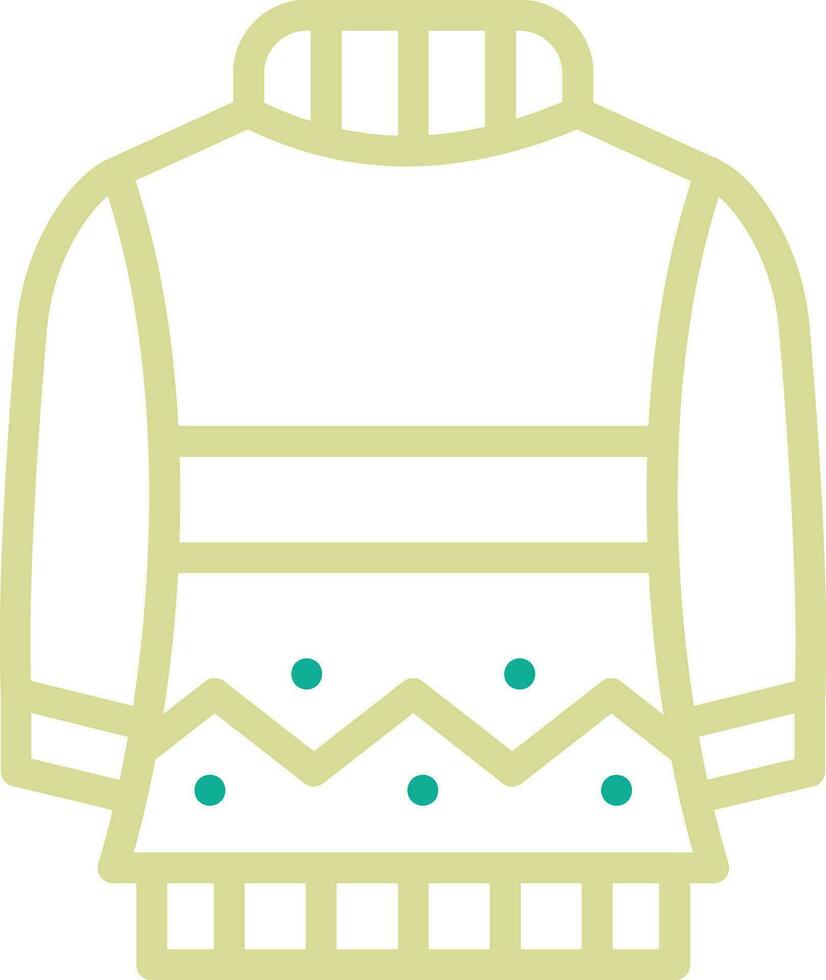 Pullover-Vektor-Symbol vektor