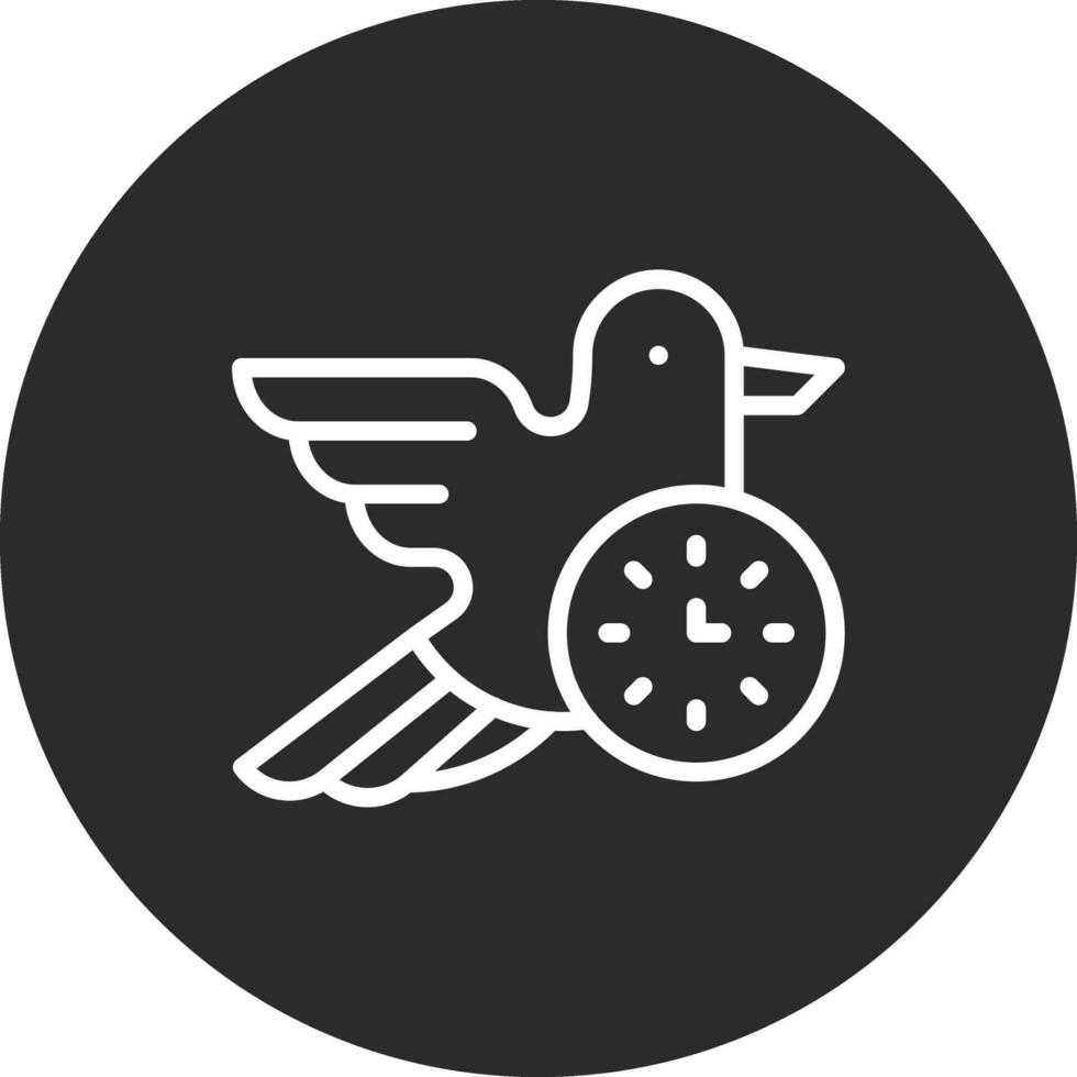 früh Vogel Vektor Symbol