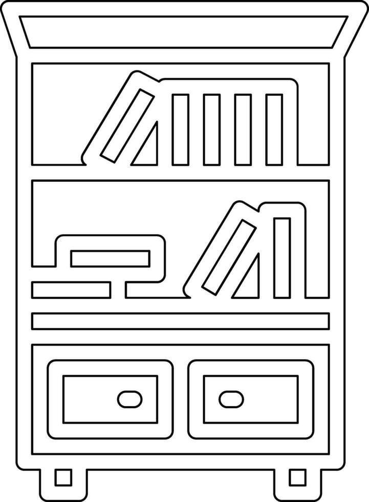 bok fall vektor ikon