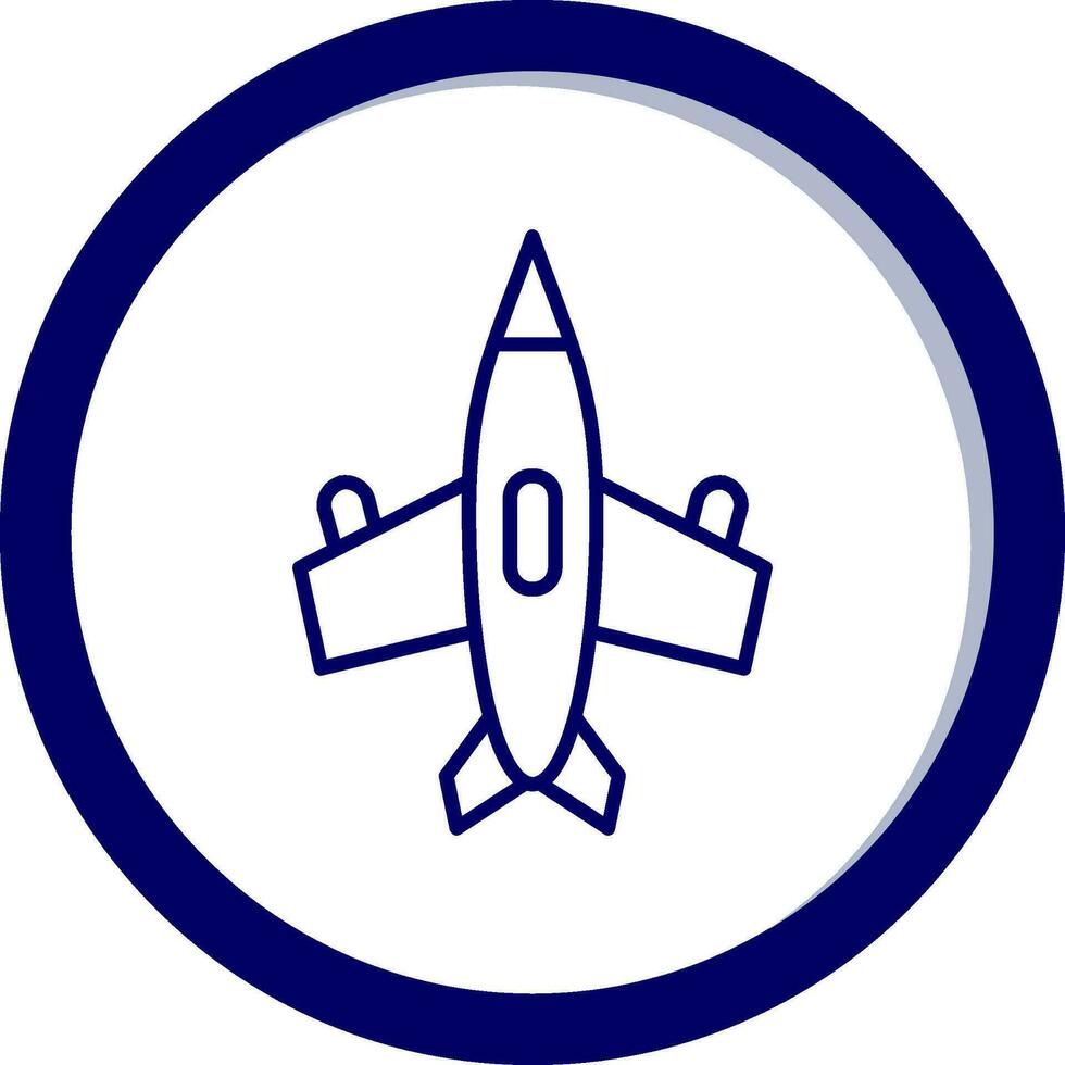 Flugzeug Vektor Symbol