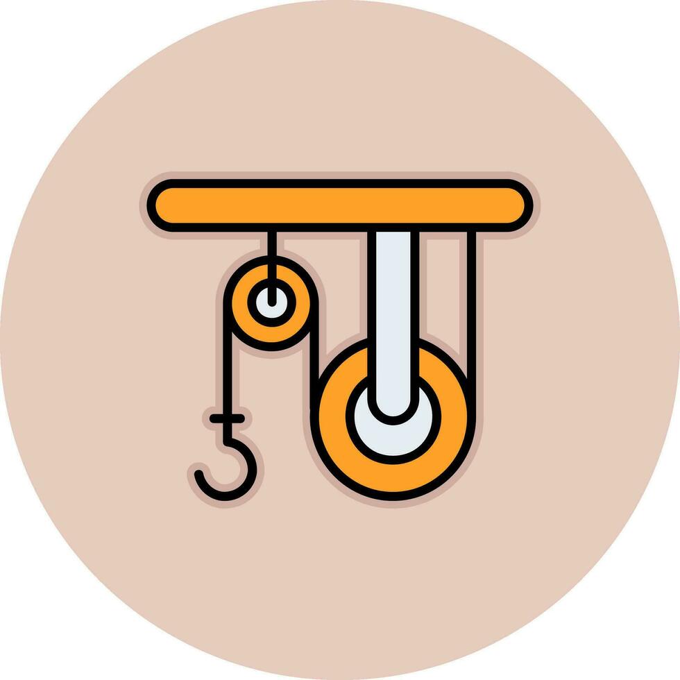 remskiva vektor ikon