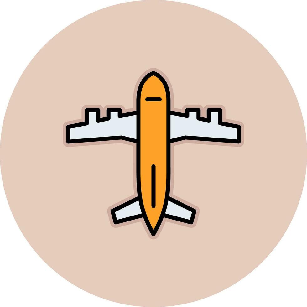 Flugzeug Vektor Symbol