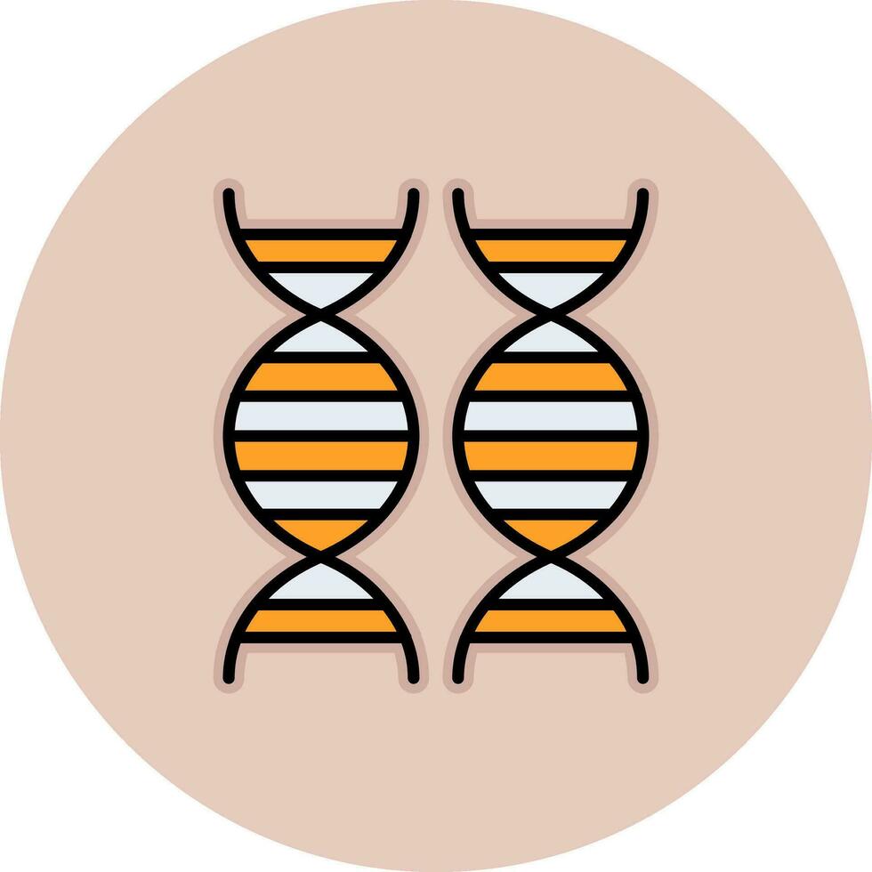 DNA-Vektor-Symbol vektor