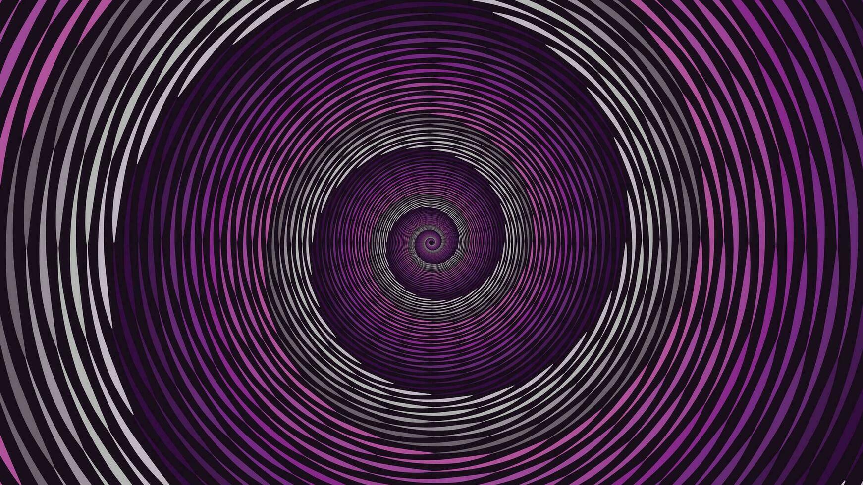 abstarct spiral runda virvel stil bakgrund i mörk lila Färg. vektor