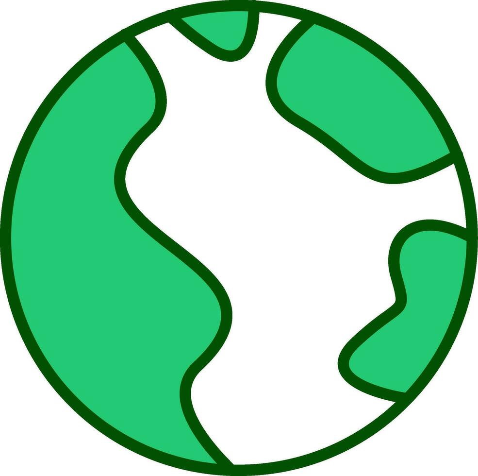 Globus-Erde-Vektor-Symbol vektor