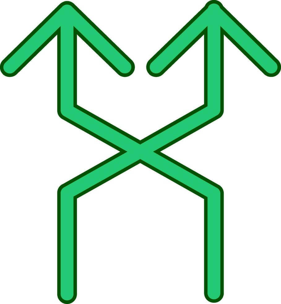 Shuffle-Vektor-Symbol vektor