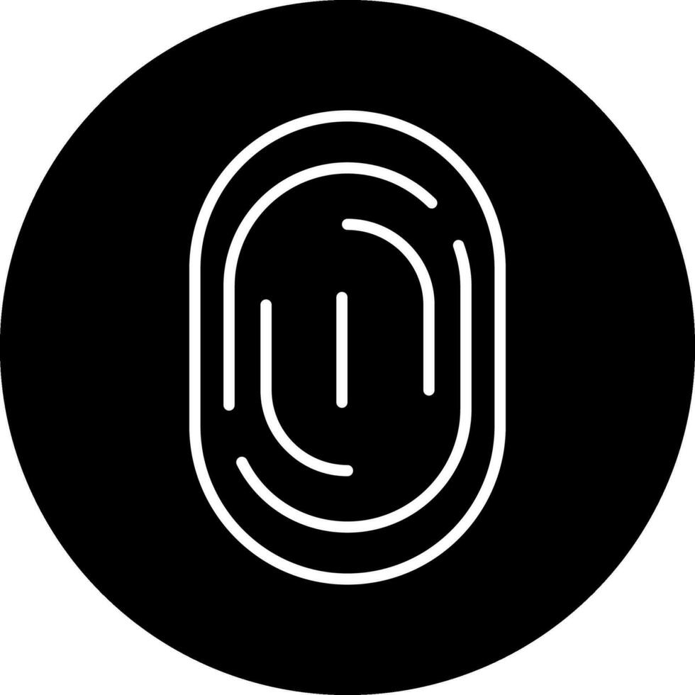 biometrisch Vektor Symbol