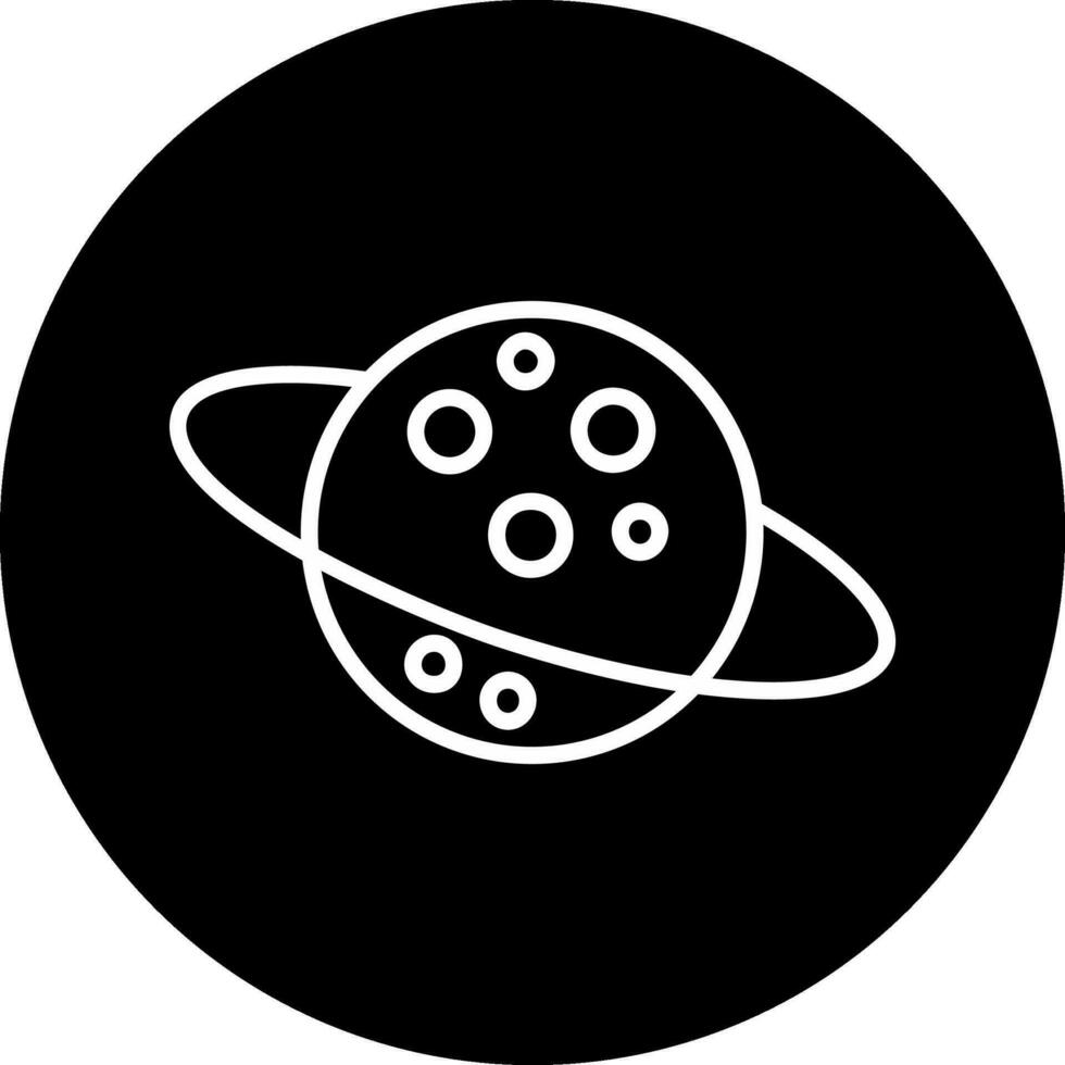 Planet-Vektor-Symbol vektor