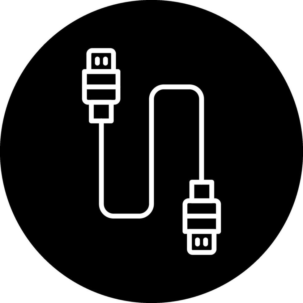 uSB kabel- vektor ikon