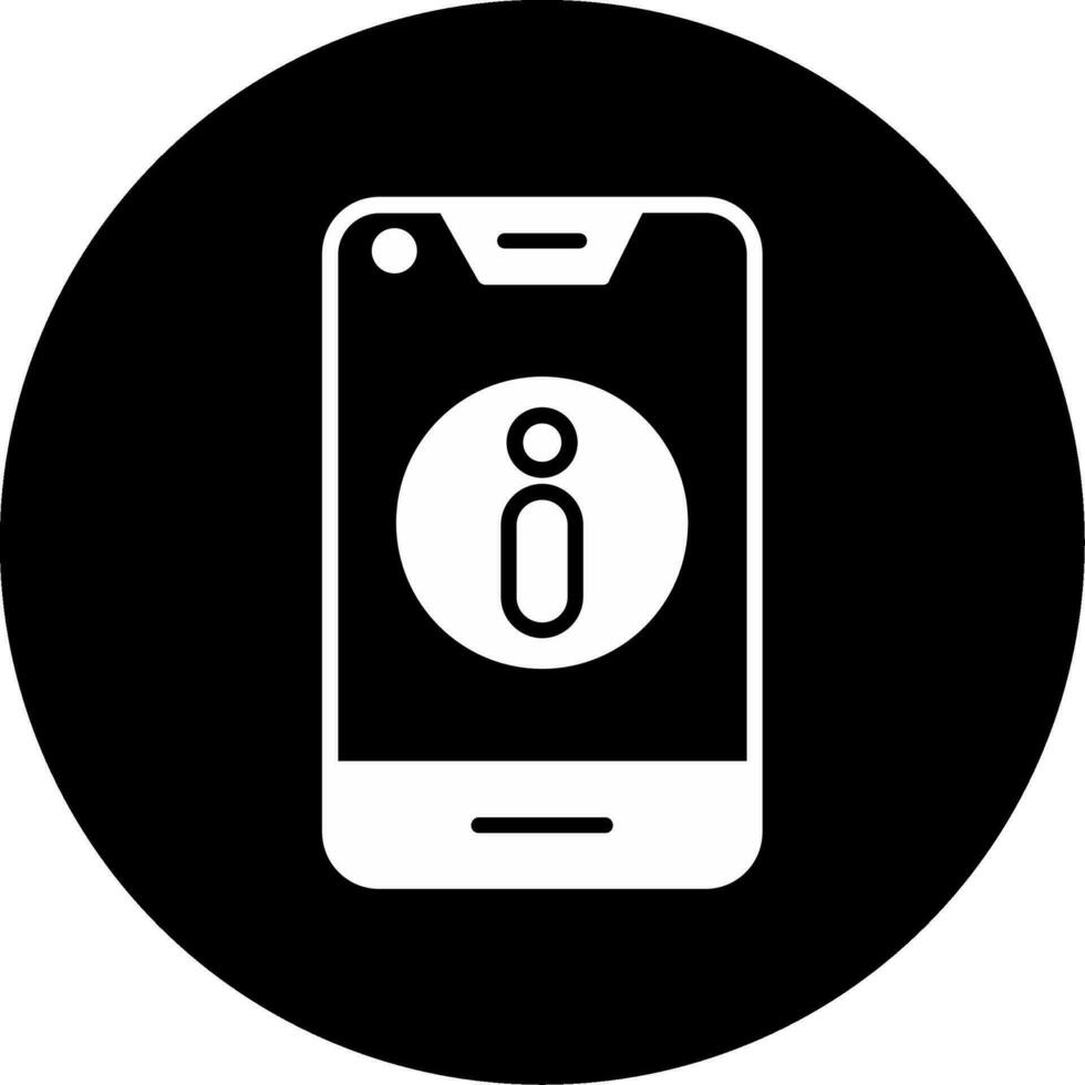 Smartphone Information Vektor Symbol