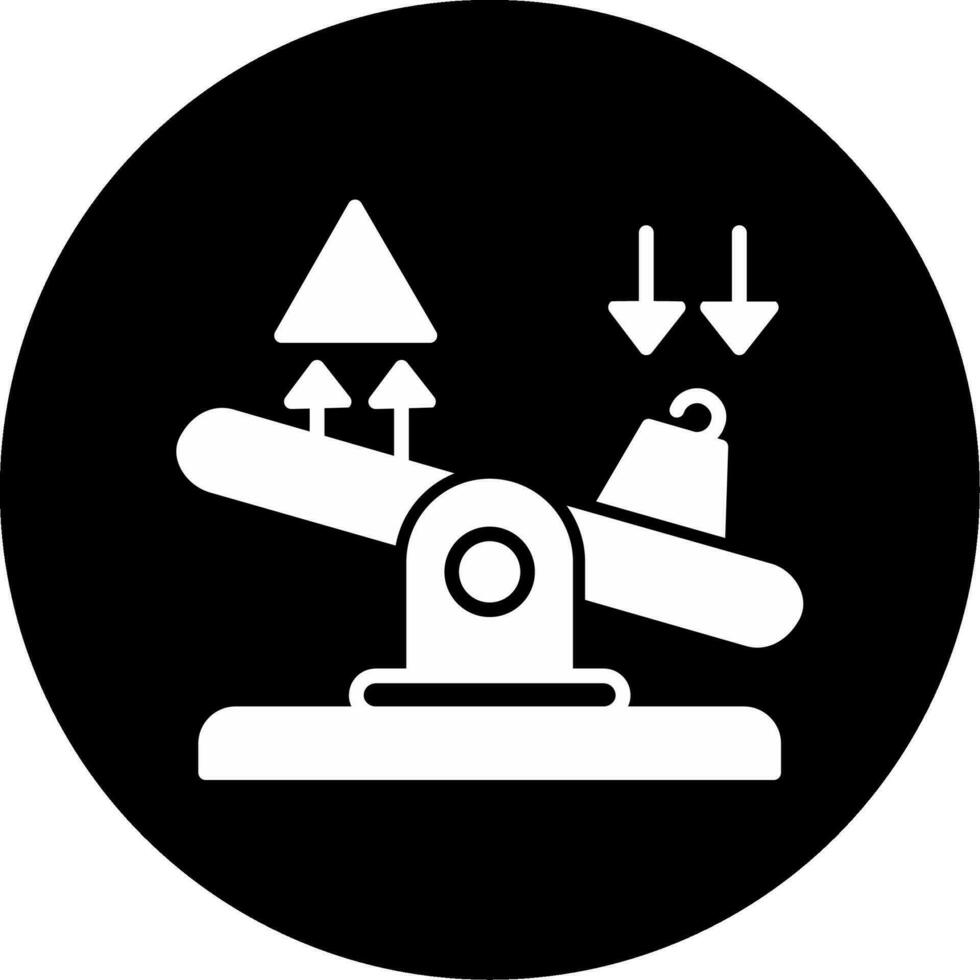 Wippen-Vektor-Symbol vektor