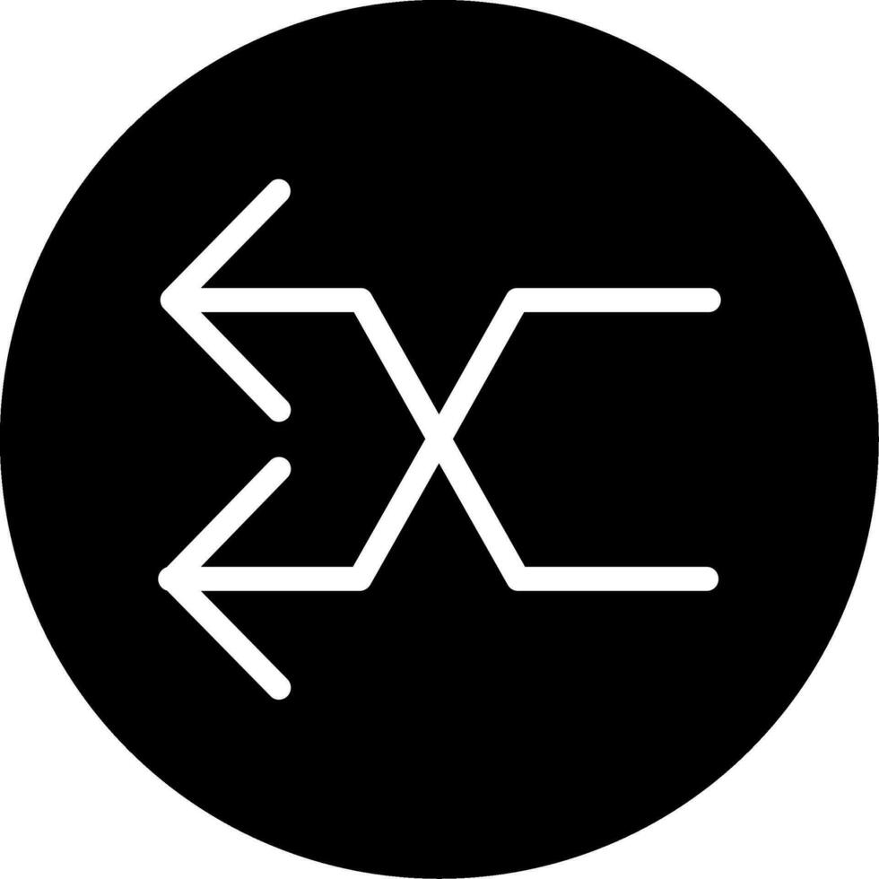 Shuffle-Vektor-Symbol vektor