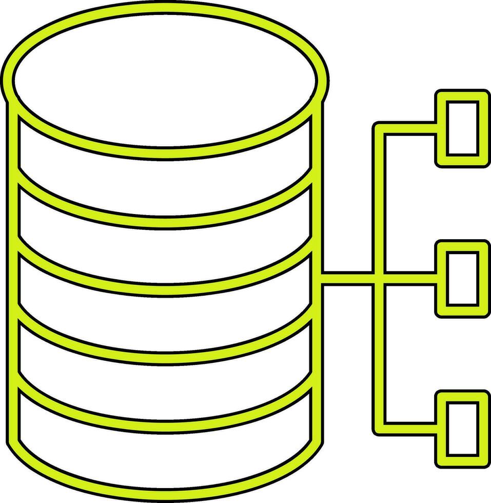 databas vektor ikon