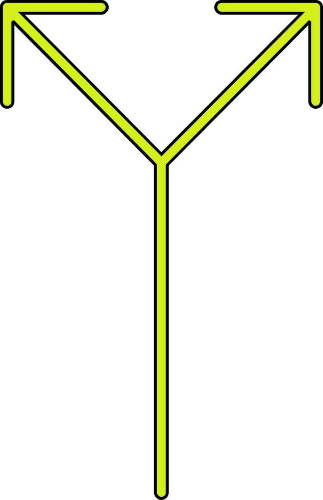 Teilt Vektor Symbol