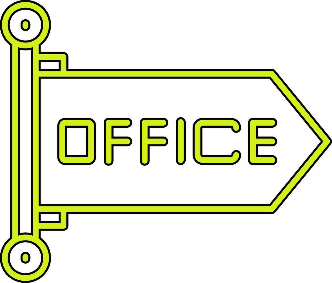 kontor vektor ikon