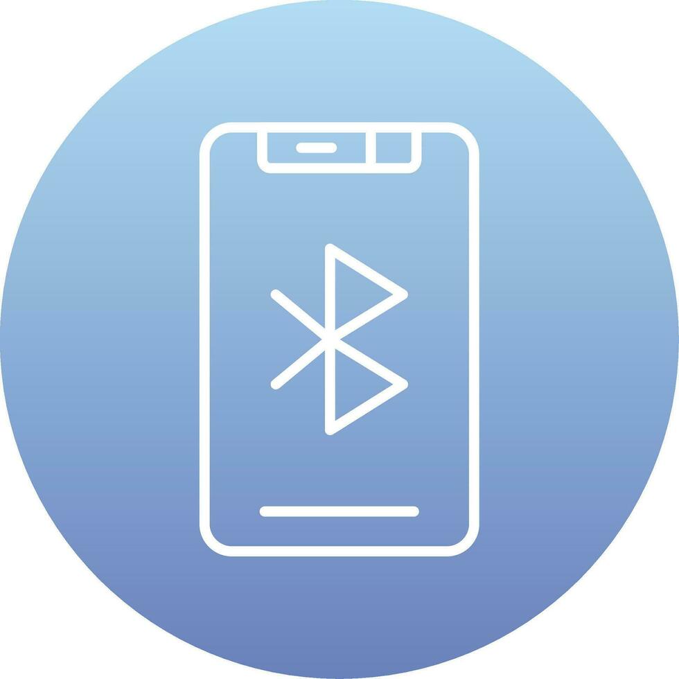 Bluetooth-Vektor-Symbol vektor