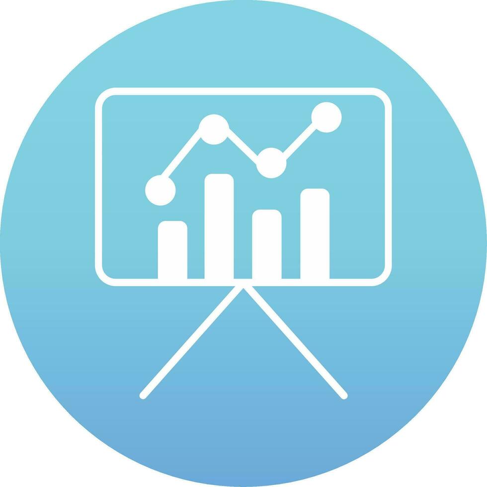 statistik presentation vektor ikon