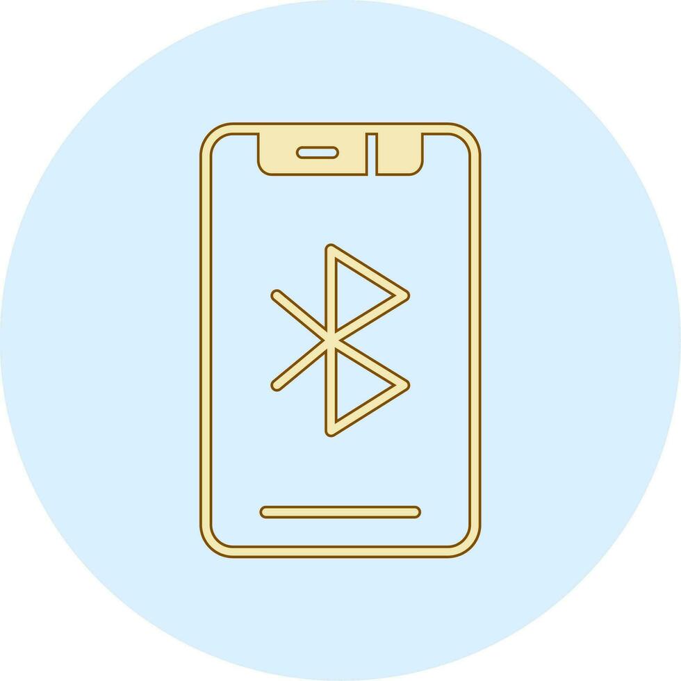 Bluetooth-Vektor-Symbol vektor