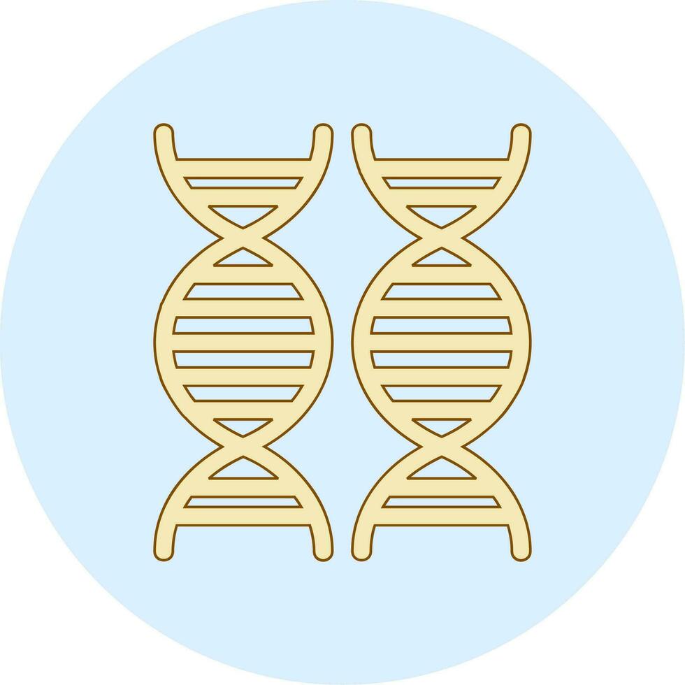 DNA-Vektor-Symbol vektor