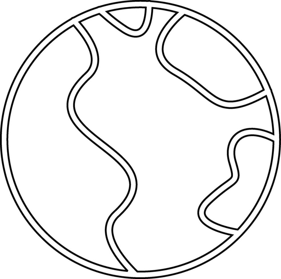 Globus-Erde-Vektor-Symbol vektor