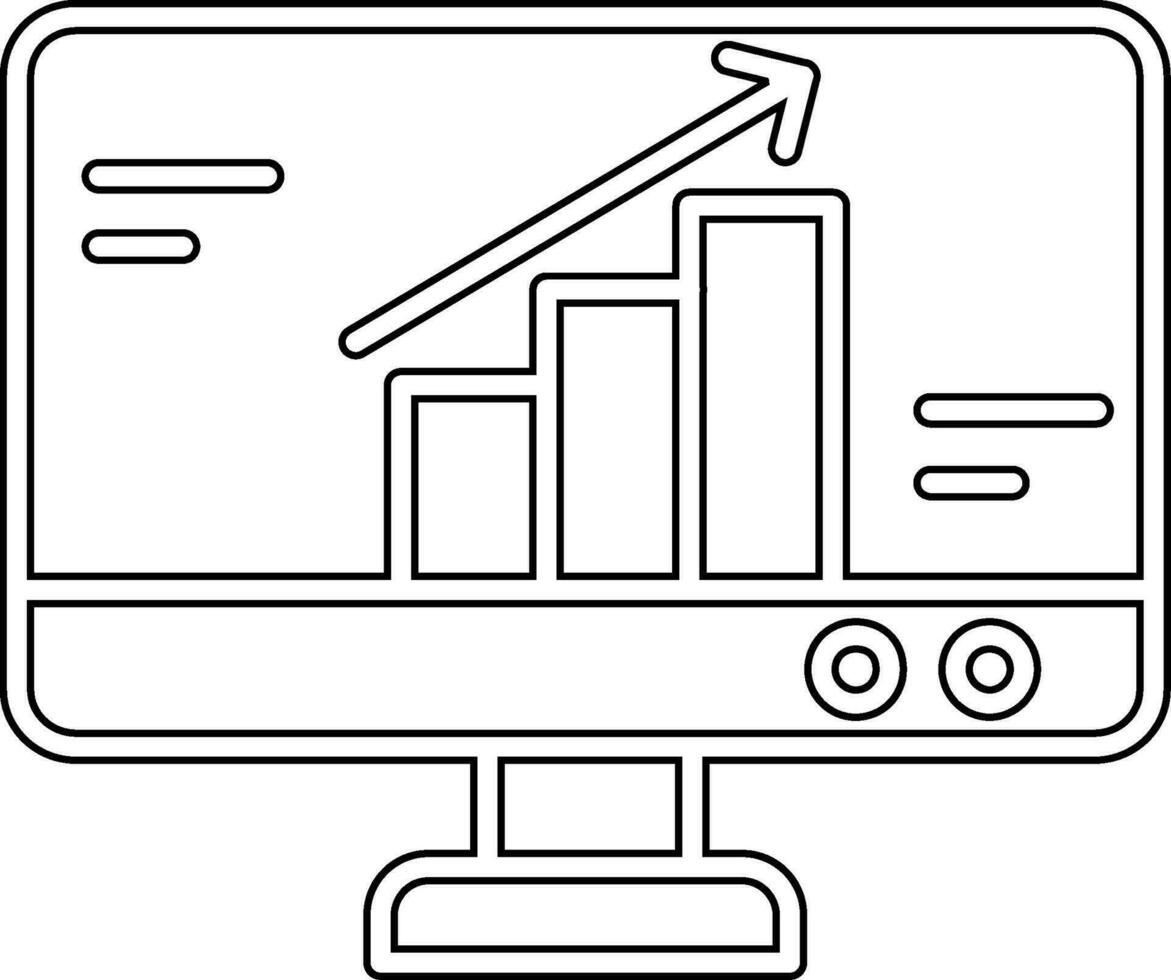 tillväxt vektor ikon