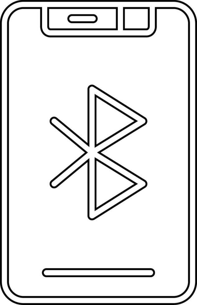 Bluetooth-Vektor-Symbol vektor