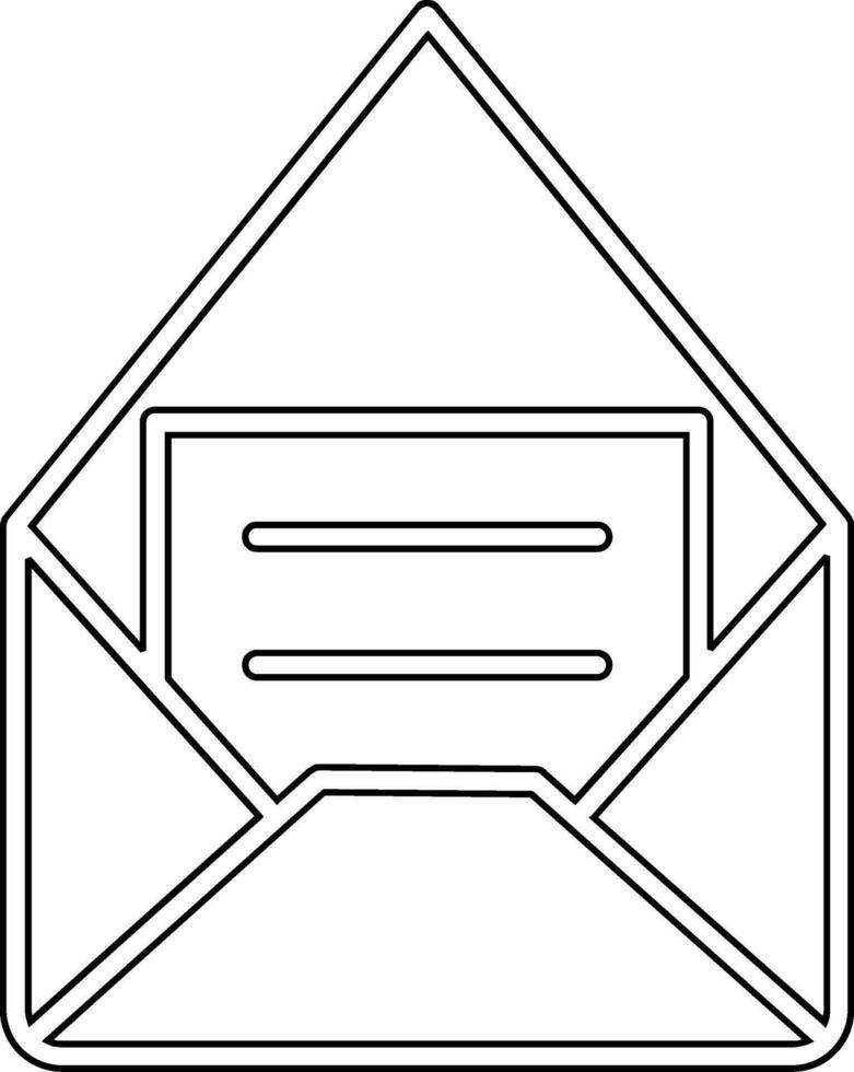 Mail-Vektor-Symbol vektor