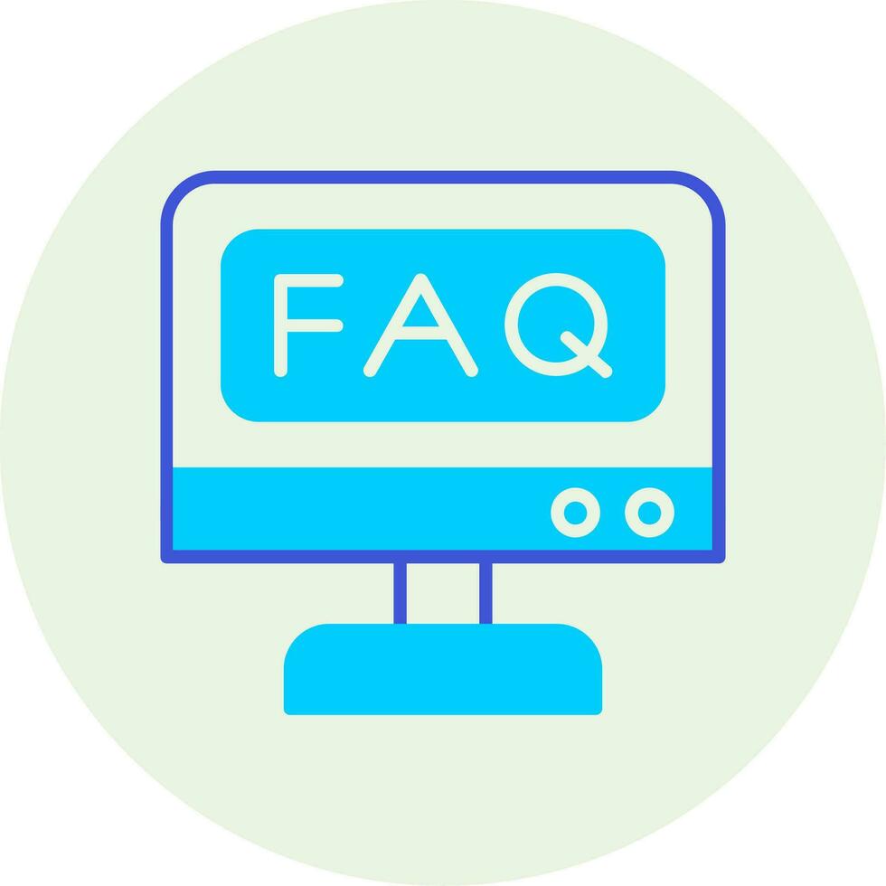 FAQ-Vektorsymbol vektor