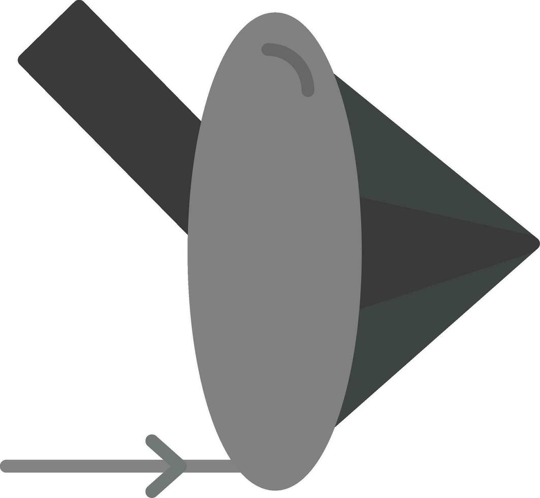 Brechungsvektor-Symbol vektor