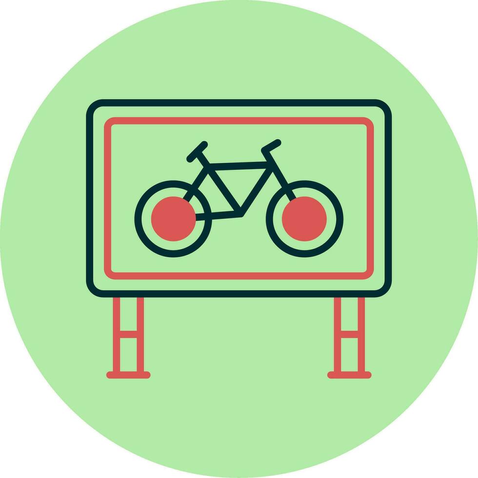 Fahrrad Vektor Symbol