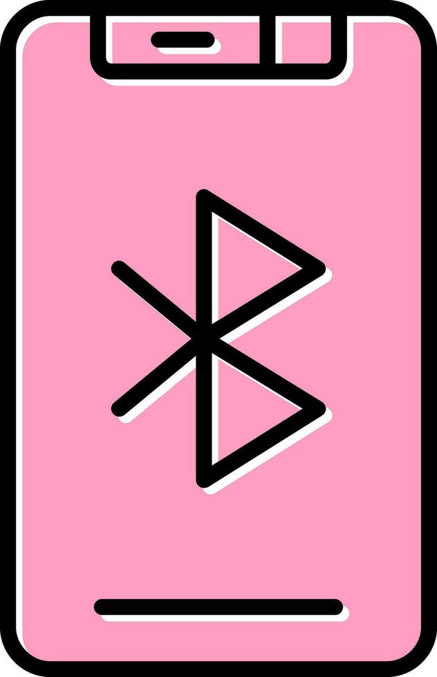 Bluetooth-Vektor-Symbol vektor