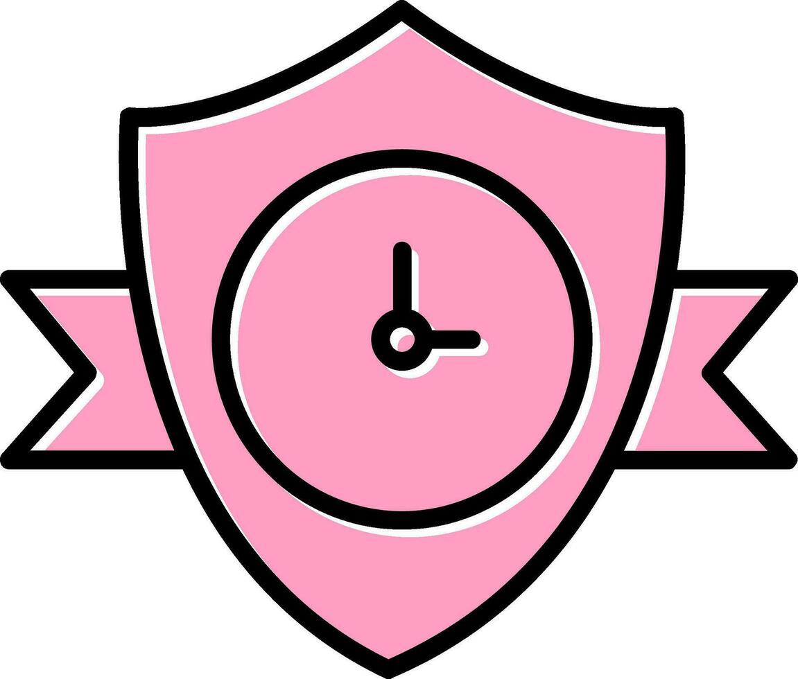 lange dauerhaft Vektor Symbol