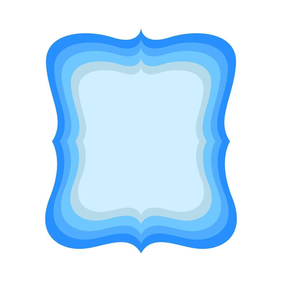ram rektangel illustration vektor