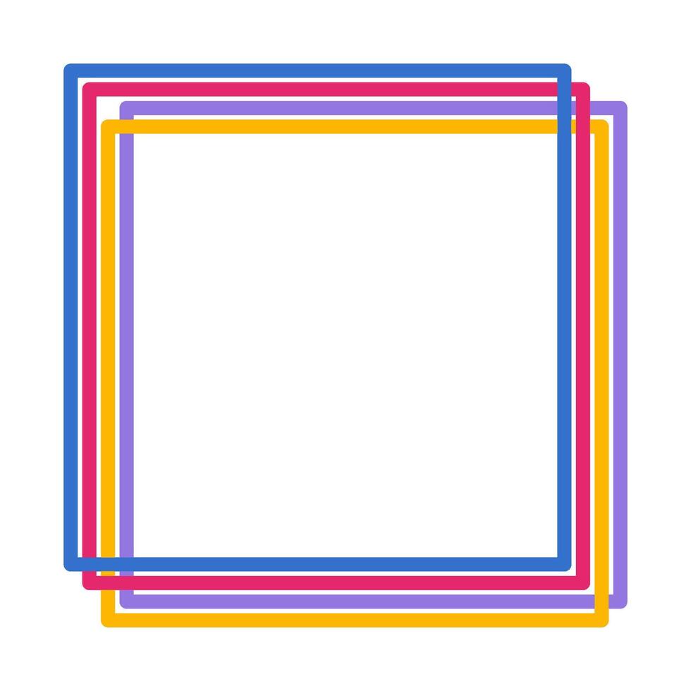 Rahmen Rechteck Illustration vektor