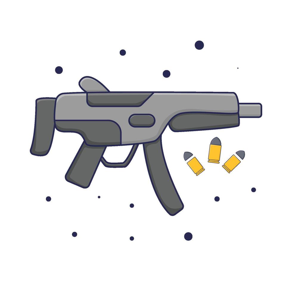 hagelgevär vapen illustration vektor