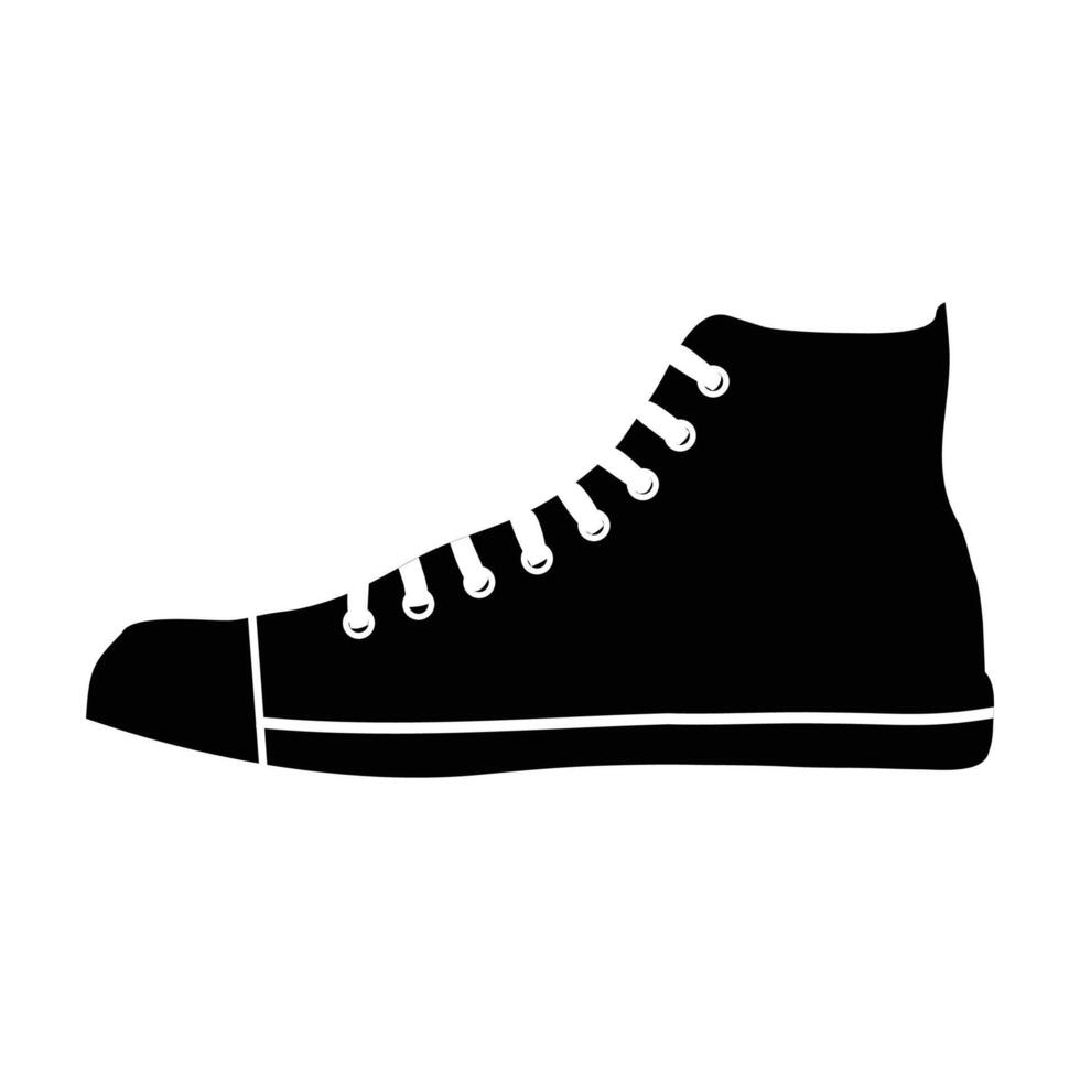Vektor Wandern Stiefel Symbol gefüllt eben Zeichen Herren Stiefel Schuh Glyphe Symbol Vektor Illustration
