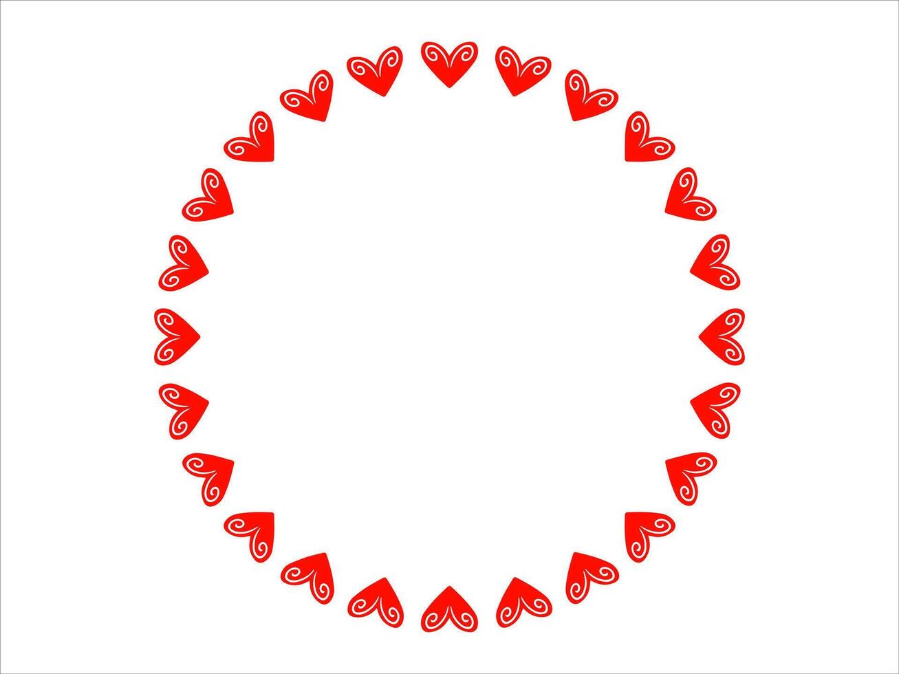 Valentinsgrüße Herz Hintergrund zum Dekoration vektor