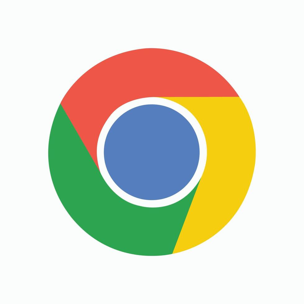 Google krom vektor ikon eps