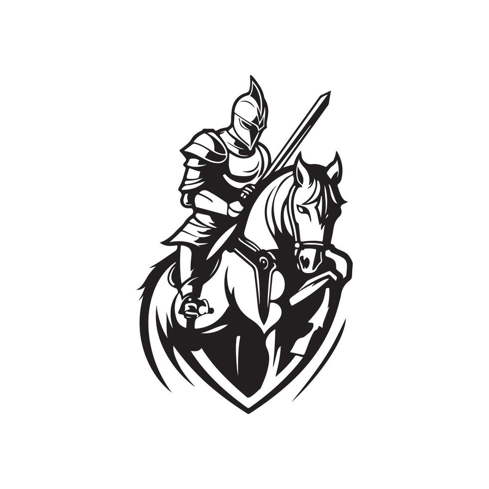 paladin vektor bilder, logotyp, konst, design