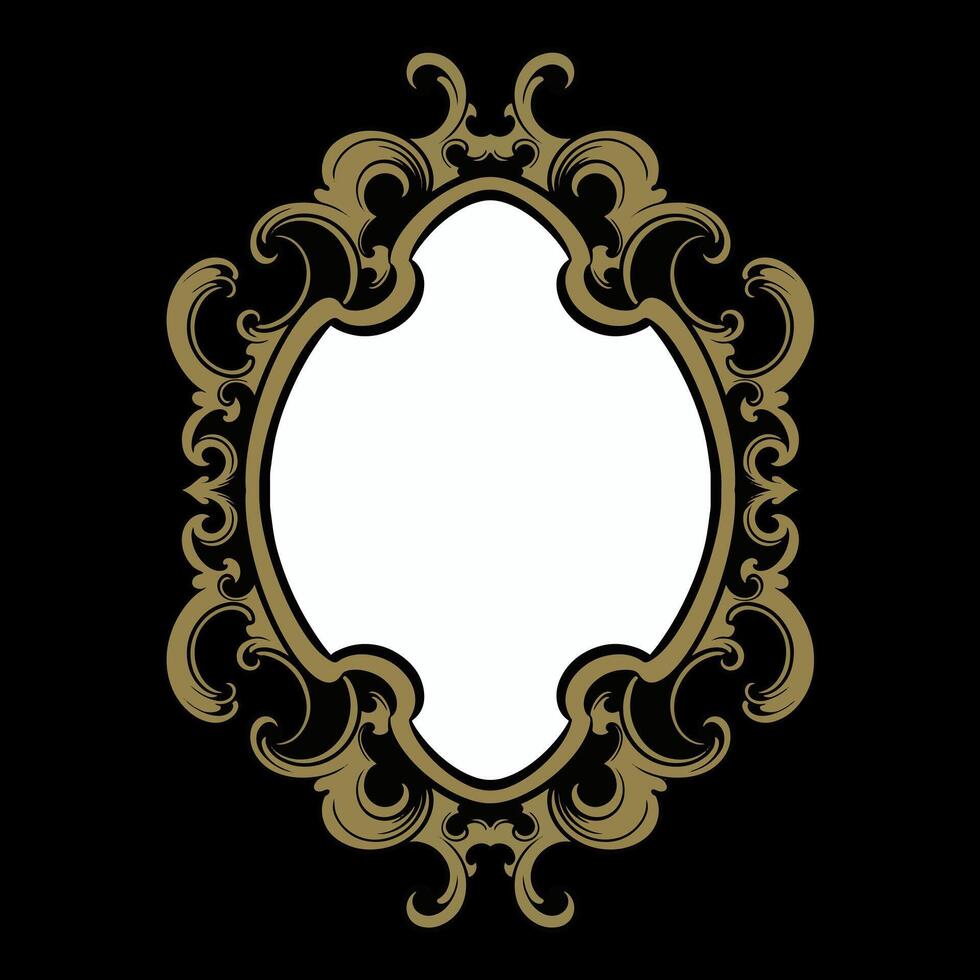 Vektor Rahmen Ornament Jahrgang klassisch Element Dekoration