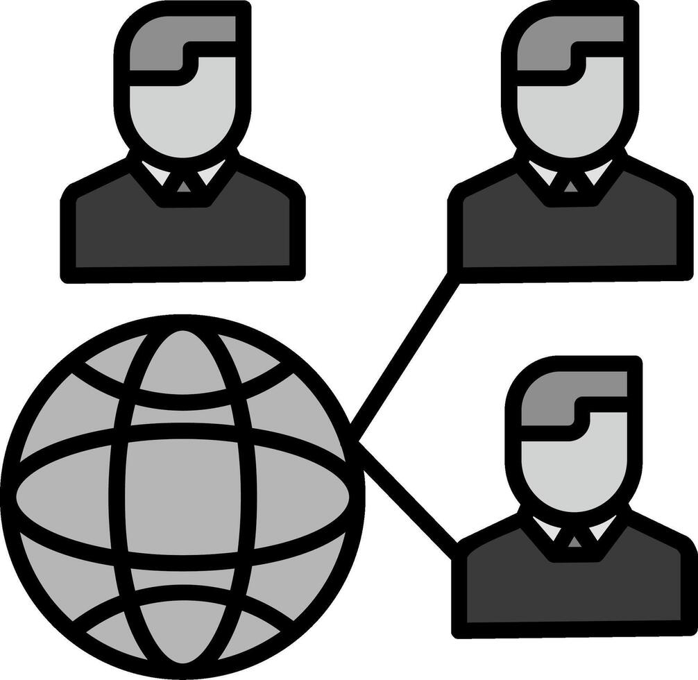 nätverk vektor ikon