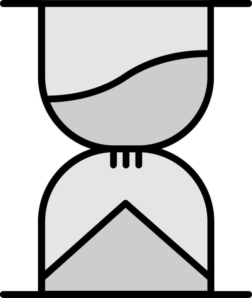 Sanduhr-Vektorsymbol vektor