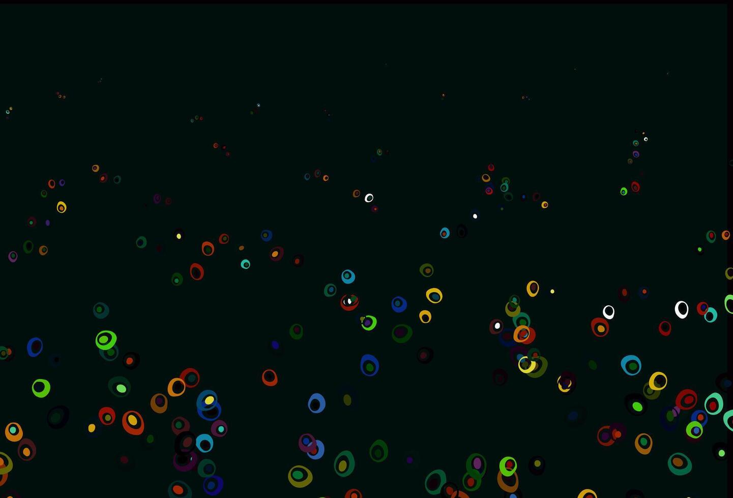 ljus mångfärgad, regnbåge vektor bakgrund med bubblor.